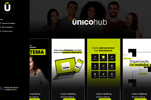 Área de Membros ÚnicoHub